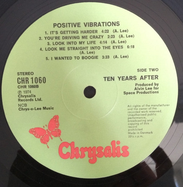 Ten Years After : Positive Vibrations (LP, Album)
