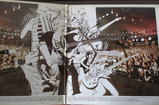 Dire Straits : Alchemy - Dire Straits Live (2xLP, Album, Gat)