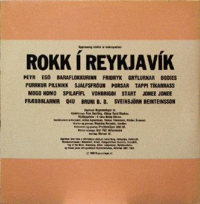 Various : Rokk Í Reykjavík (2xLP)