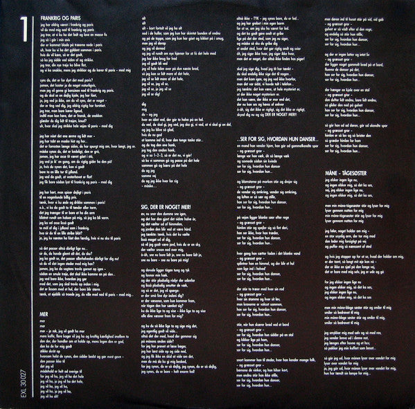 Trille : Indeni / Udenpå (LP, Album, Bla)