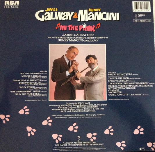 James Galway & Henry Mancini : In The Pink (LP, Album)