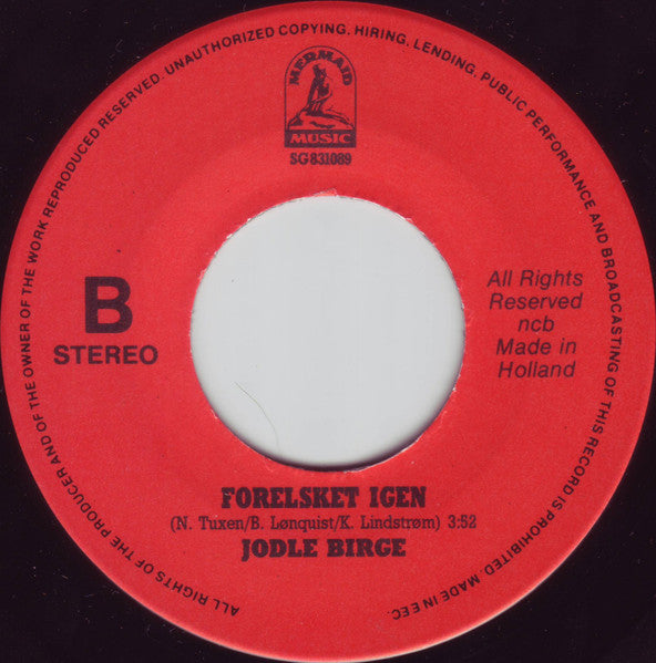 Jodle Birge : Hvorfor Lægger Du Din Ring / Forelsket Igen (7", Single)