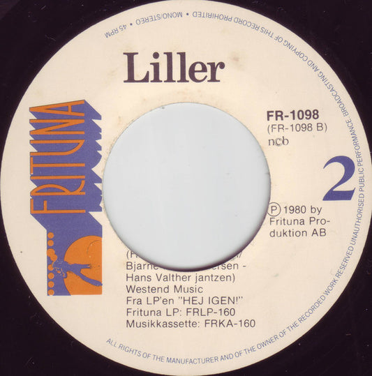 Bjarne "Liller" Pedersen - Stjerneskær (7") (Very Good Plus (VG+)) - Skanderborg Vinyl