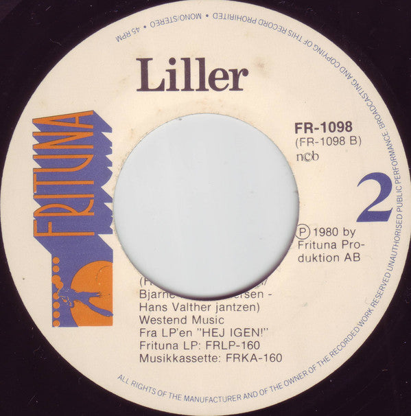 Bjarne "Liller" Pedersen - Stjerneskær (7") (Very Good Plus (VG+)) - Skanderborg Vinyl