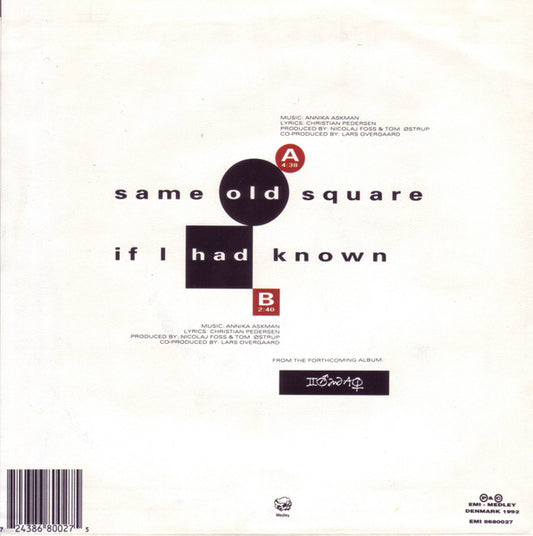 Vienna (14) : Same Old Square (7", Single)