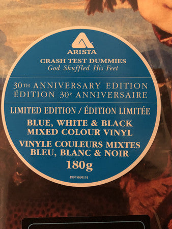 Crash Test Dummies - God Shuffled His Feet (LP) (Near Mint (NM or M-)) - Skanderborg Vinyl
