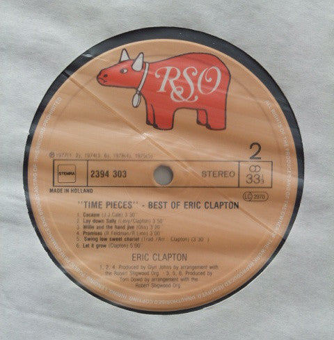 Eric Clapton : Time Pieces - The Best Of Eric Clapton (LP, Comp)