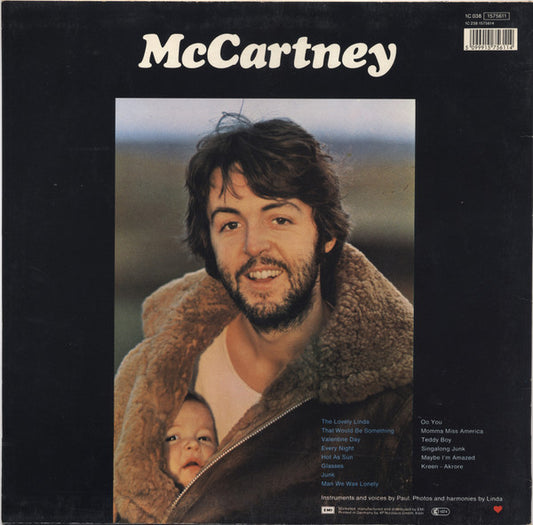 Paul McCartney : McCartney (LP, Album, RE)