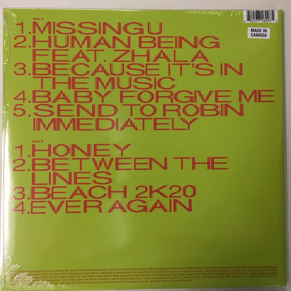 Robyn : Honey (LP, Album)