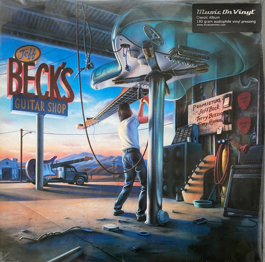Jeff Beck With Terry Bozzio And Tony Hymas : Jeff Beck's Guitar Shop (LP, Album, RE, 180)