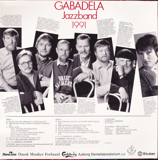 Gabadela Jazzband - 1991 (LP) (Very Good Plus (VG+)) - Skanderborg Vinyl