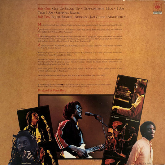 Peter Tosh : Equal Rights (LP, Album)