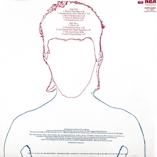 David Bowie - Aladdin Sane (LP) (Very Good Plus (VG+)) - Skanderborg Vinyl