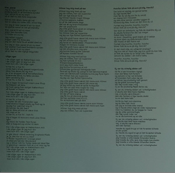 Ibens : CarstensHenriksKristians (LP, Album, Blu)