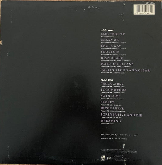 Orchestral Manoeuvres In The Dark : The Best Of OMD (LP, Comp, All)