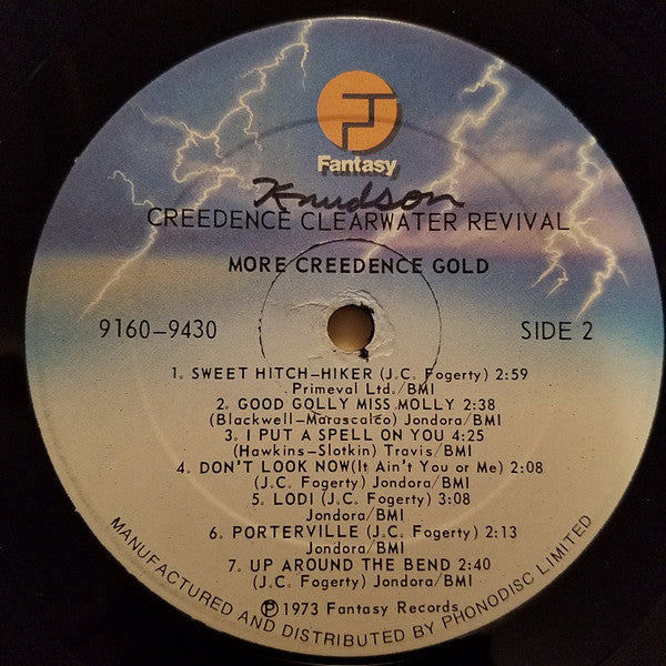 Creedence Clearwater Revival : More Creedence Gold (LP, Comp, RE)