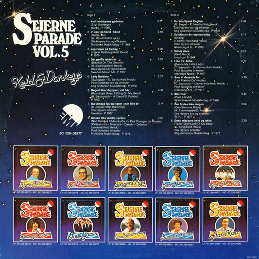 Keld & The Donkeys : Stjerne Parade (LP, Comp)