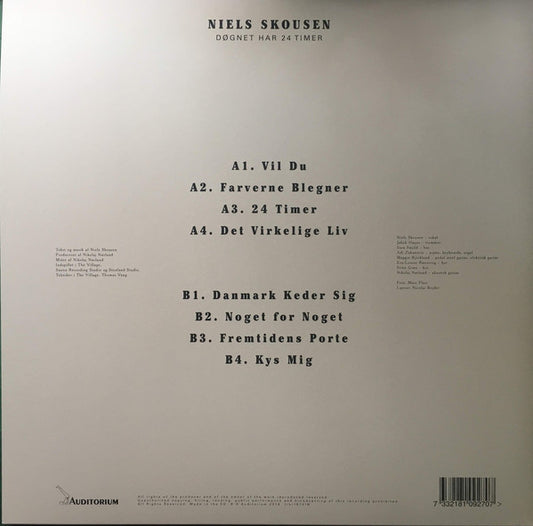 Niels Skousen : Døgnet Har 24 Timer (LP, Album)