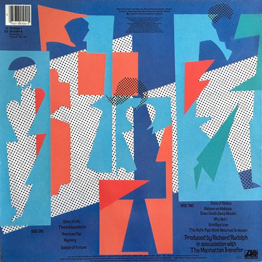 The Manhattan Transfer : Bodies And Souls (LP, Album)