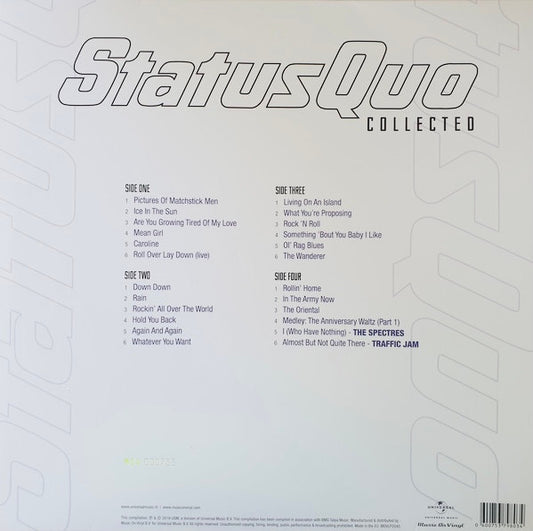 Status Quo : Collected (2xLP, Comp, Ltd, Num, Whi)