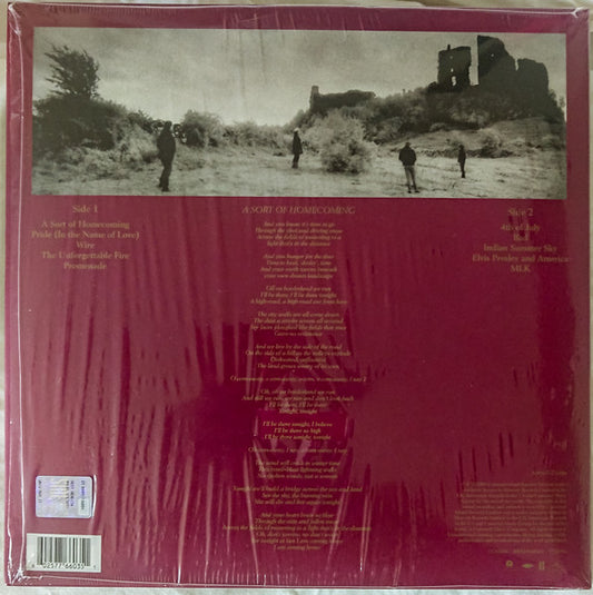 U2 : The Unforgettable Fire (LP, Album, Ltd, RE, Bur)