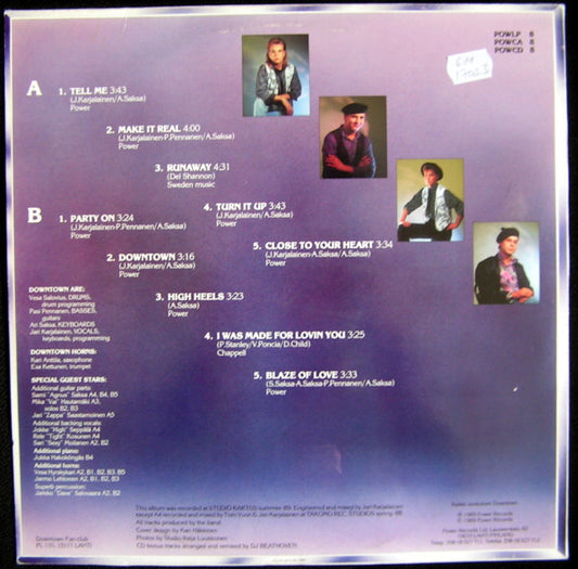 Downtown - Downtown (LP) (Very Good Plus (VG+)) - Skanderborg Vinyl