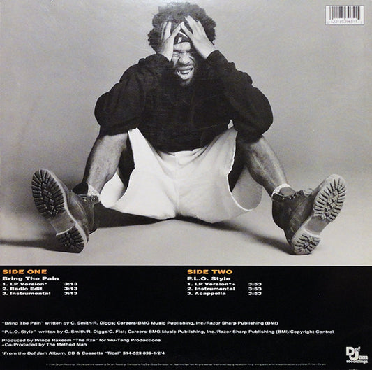 Method Man : Bring The Pain (12", Single)