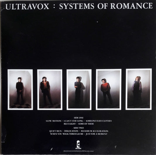 Ultravox : Systems Of Romance (LP, Album, Blu)