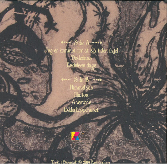 Elevatorfører : Jeg Er Kommet For At Slå Tiden Ihjel (LP, Album, Ltd, Smo)