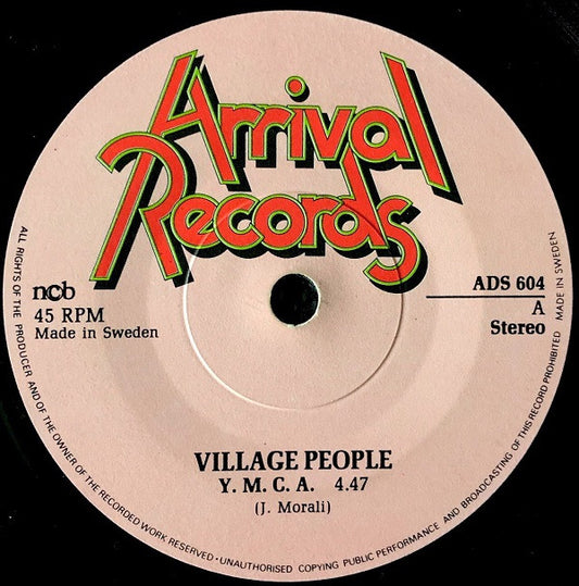 Village People : Y.M.C.A. (7", Single)