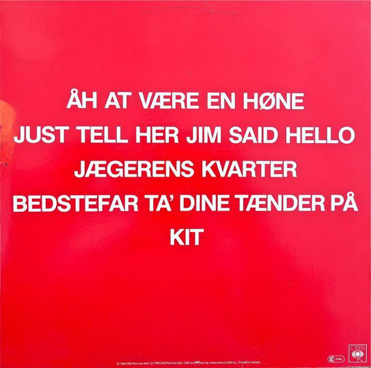 Kim Larsen : 5 Eiffel (12", Maxi)