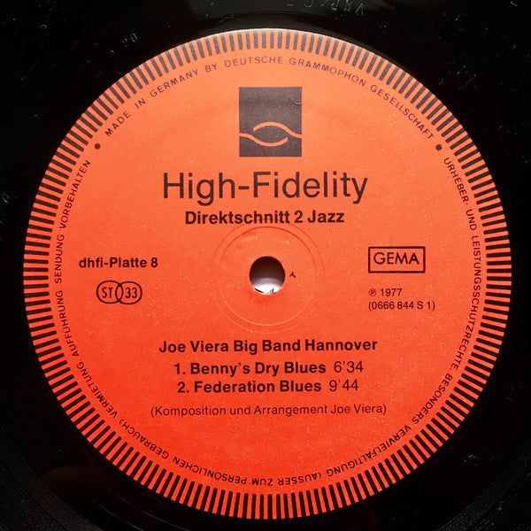 Joe Viera Big Band Hannover : Jazz (LP)