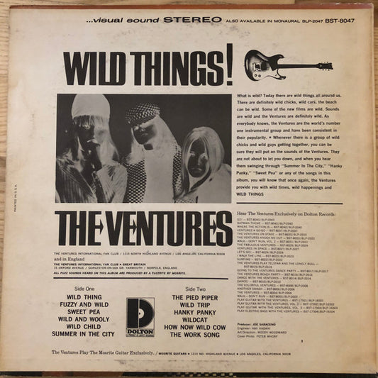 The Ventures : Wild Things! (LP, Album)