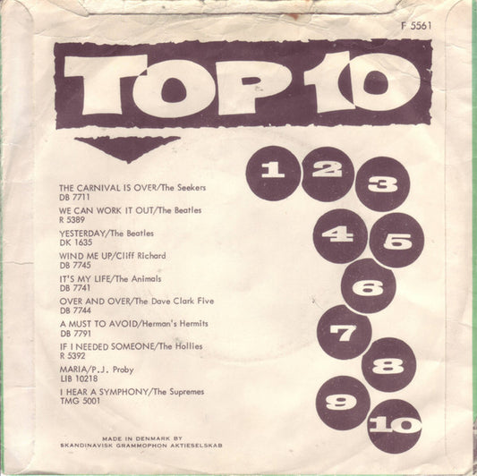 The Beach Boys - Barbara Ann / Girl Don't Tell Me (7") (Good Plus (G+)) - Skanderborg Vinyl