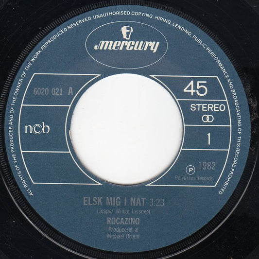 Rocazino : Elsk Mig I Nat / Kniven (7", Single)