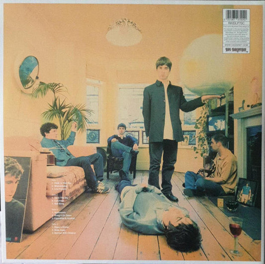 Oasis (2) : Definitely Maybe (2xLP, Album, Ltd, RE, RM, Sil)