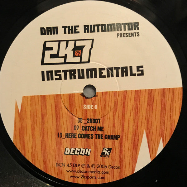 Dan The Automator - 2K7 Instrumentals (2xLP) (Very Good Plus (VG+)) - Skanderborg Vinyl