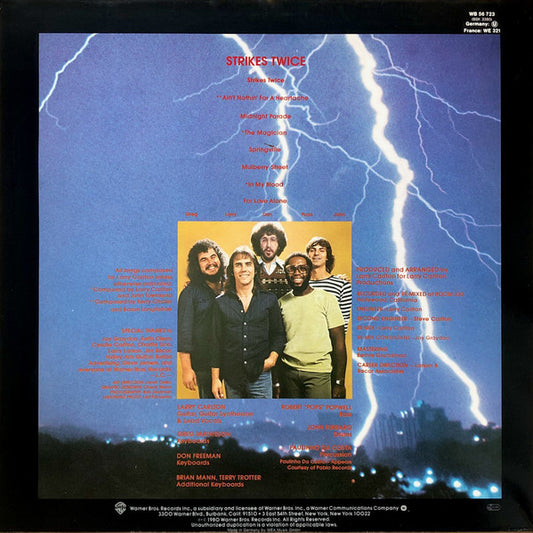 Larry Carlton : Strikes Twice (LP, Album, RE)