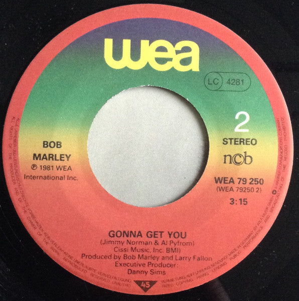 Bob Marley : Reggae On Broadway (7")