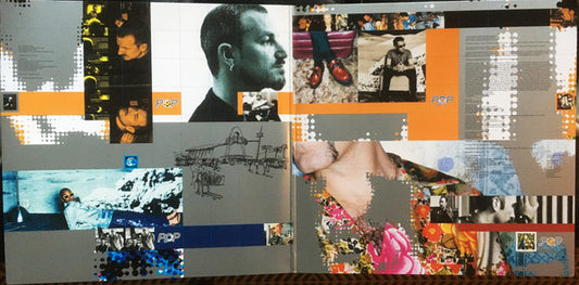 U2 : Pop (2xLP, Album, Ltd, RE, RM, Ora)