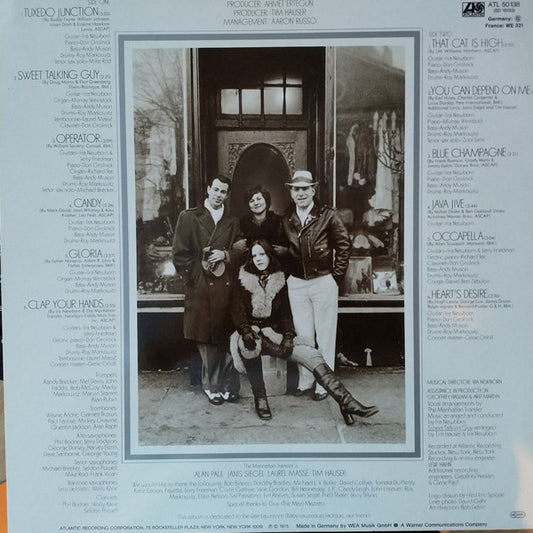 The Manhattan Transfer : The Manhattan Transfer (LP, Album, RE)