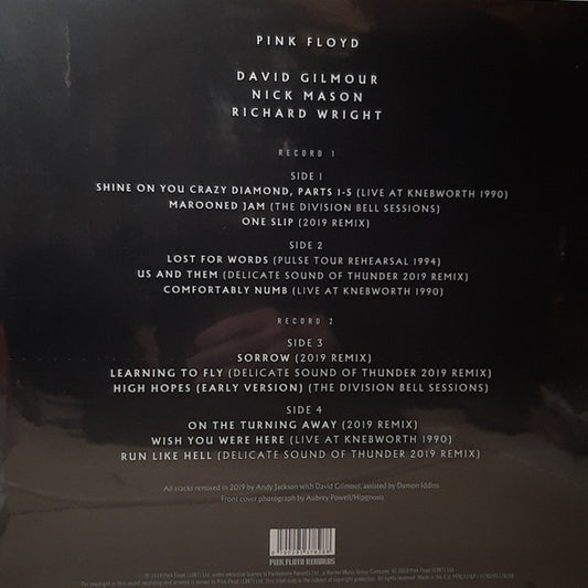 Pink Floyd : The Later Years 1987-2019 (2xLP, Comp, 180)