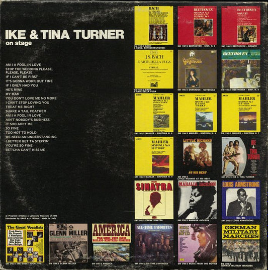 Ike & Tina Turner : On Stage (2xLP, Comp)