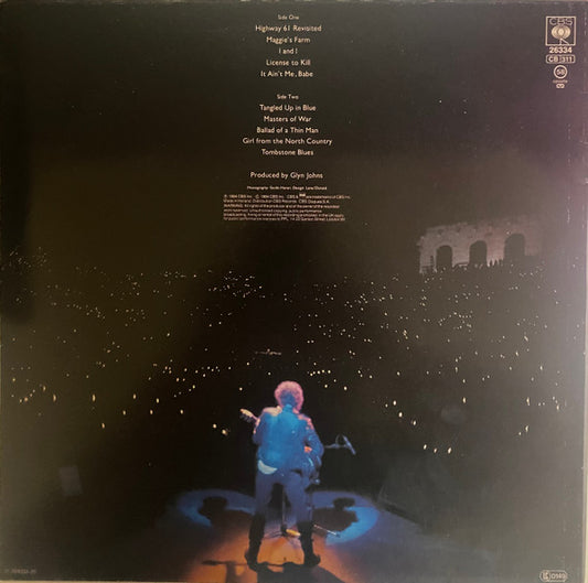 Bob Dylan - Real Live (LP) (Very Good Plus (VG+)) - Skanderborg Vinyl