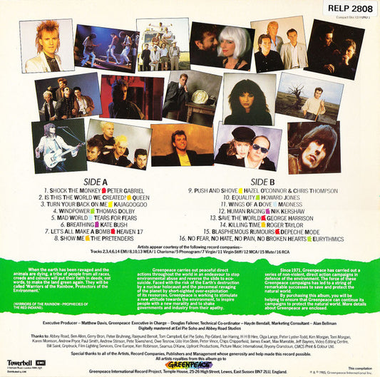 Various : Greenpeace (LP, Comp)