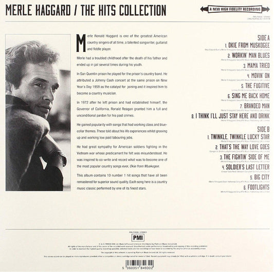 Merle Haggard : The Hits Collection (LP, Album, Comp, S/Edition)