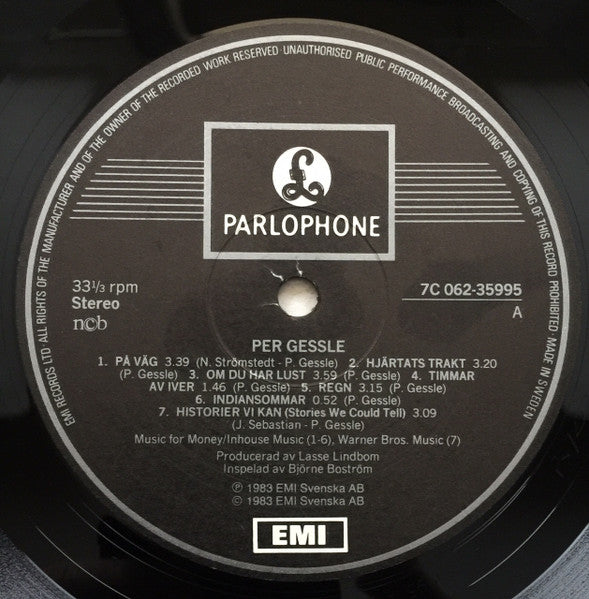 Per Gessle : Per Gessle (LP)