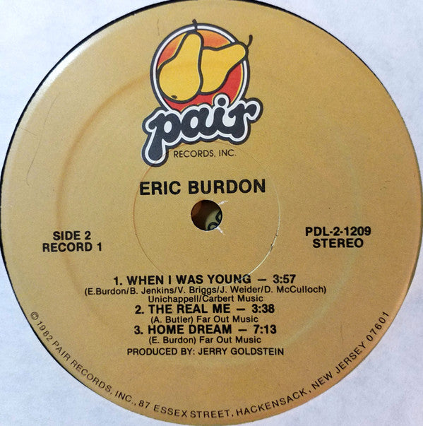 Eric Burdon : Eric Burdon Sings The Animals' Greatest Hits (2xLP, Comp, Hau)