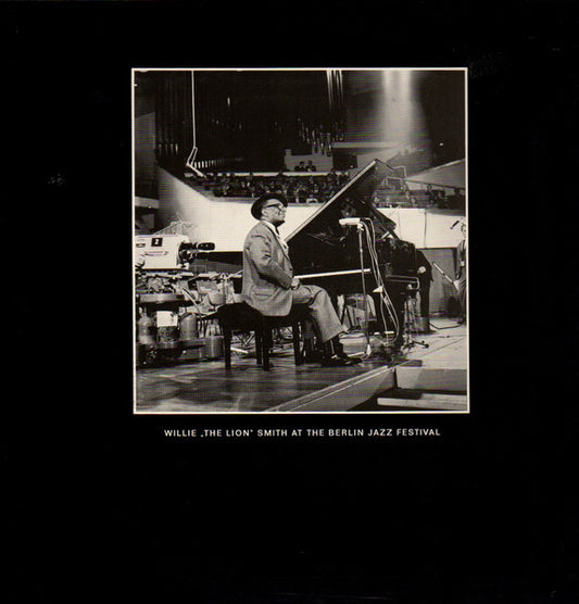 Willie "The Lion" Smith : Music On My Mind (LP, Album, RE, Gat)