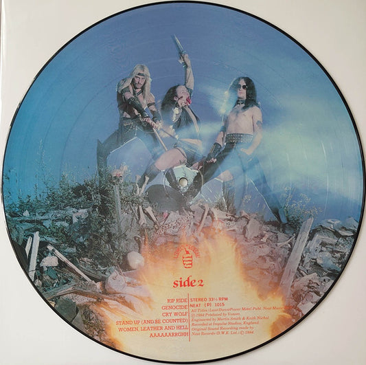 Venom (8) : At War With Satan (LP, Album, Pic)